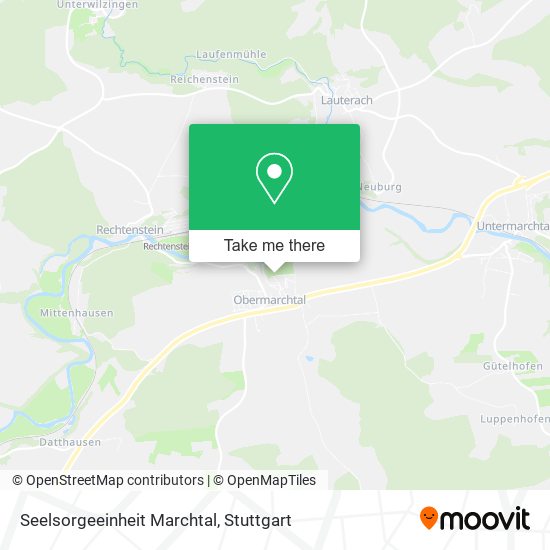 Seelsorgeeinheit Marchtal map