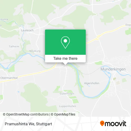 Карта Pramushinta We