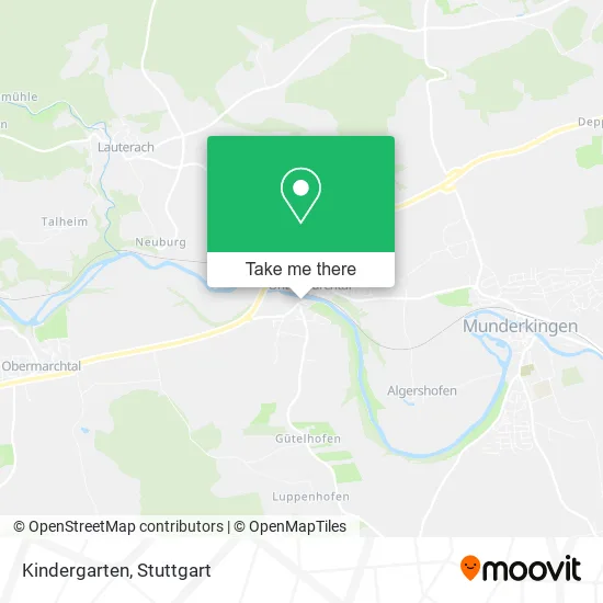 Карта Kindergarten