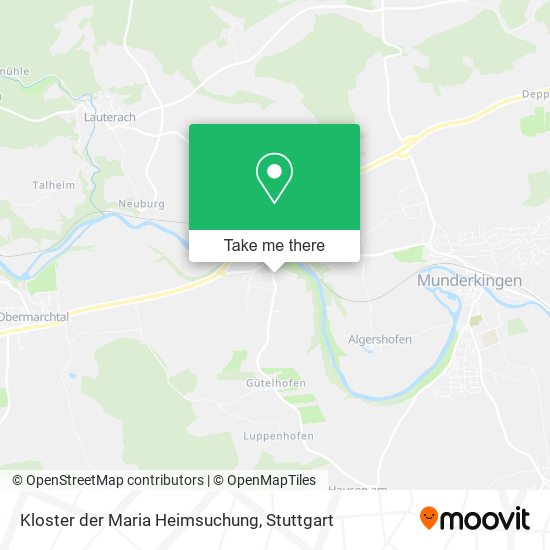 Kloster der Maria Heimsuchung map