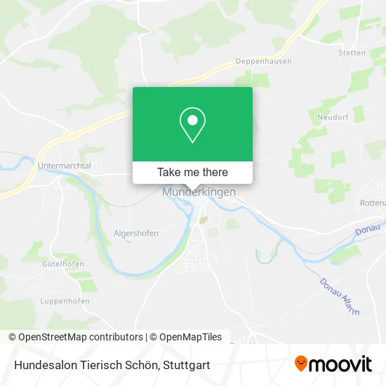 Карта Hundesalon Tierisch Schön