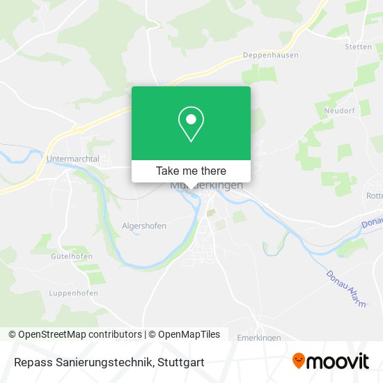 Repass Sanierungstechnik map