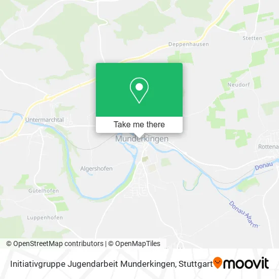 Карта Initiativgruppe Jugendarbeit Munderkingen