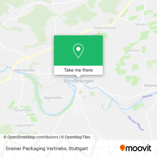 Карта Greiner Packaging Vertriebs