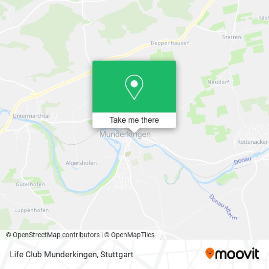 Life Club Munderkingen map