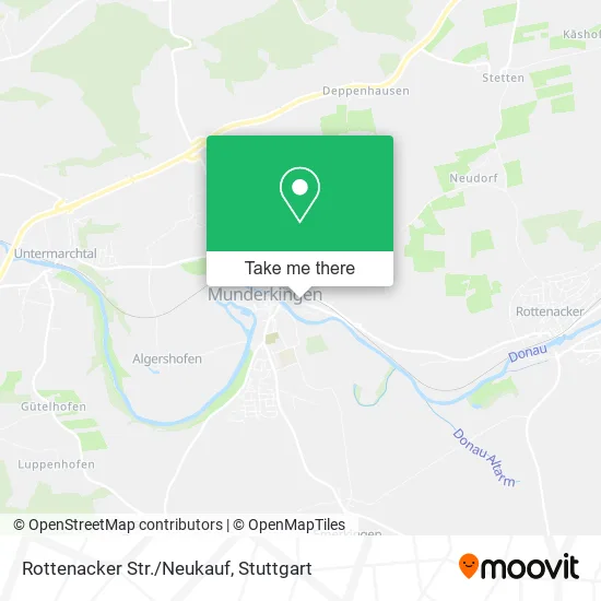 Карта Rottenacker Str./Neukauf