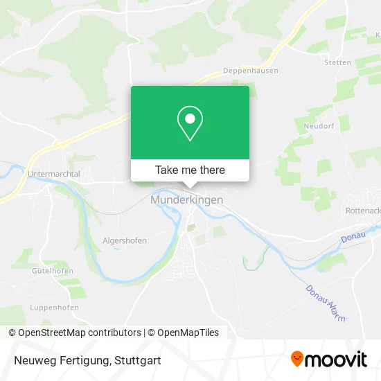 Карта Neuweg Fertigung