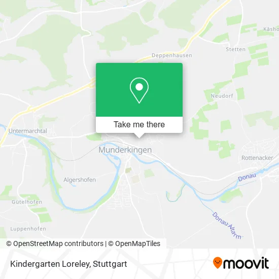 Карта Kindergarten Loreley