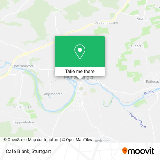 Карта Café Blank