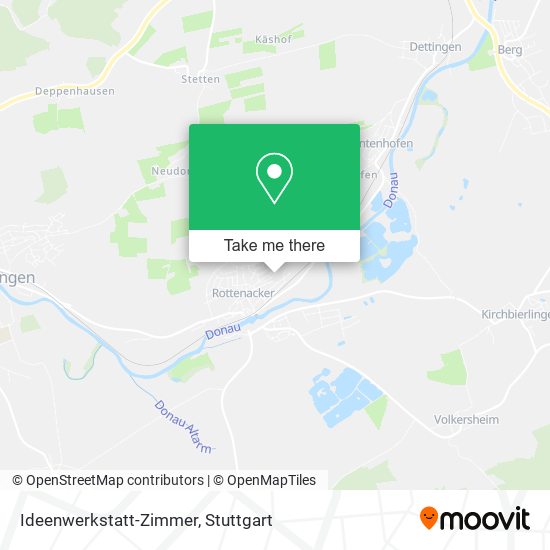 Карта Ideenwerkstatt-Zimmer