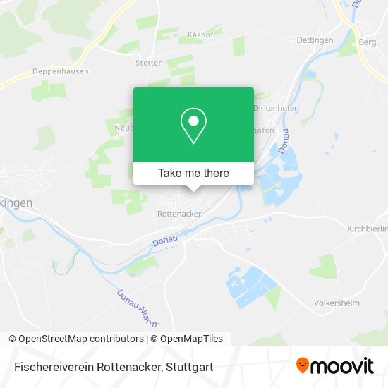 Fischereiverein Rottenacker map