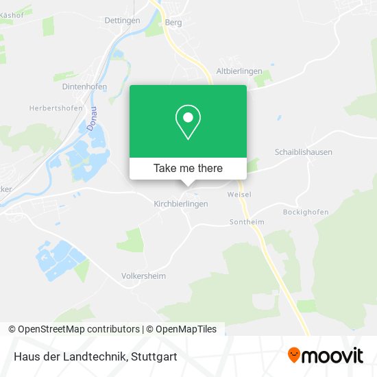 Haus der Landtechnik map