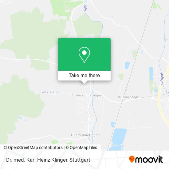 Dr. med. Karl-Heinz Klinger map