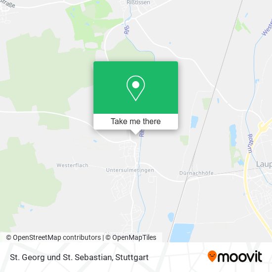 St. Georg und St. Sebastian map