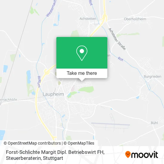 Карта Forst-Schlichte Margit Dipl. Betriebswirt FH, Steuerberaterin