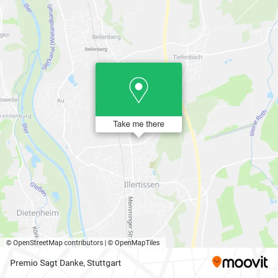 Карта Premio Sagt Danke