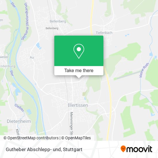 Карта Gutheber Abschlepp- und