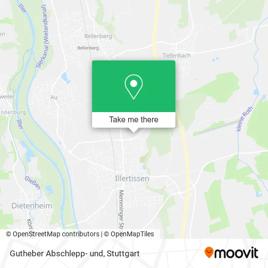 Карта Gutheber Abschlepp- und
