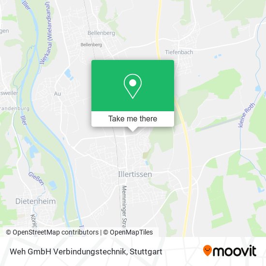 Карта Weh GmbH Verbindungstechnik