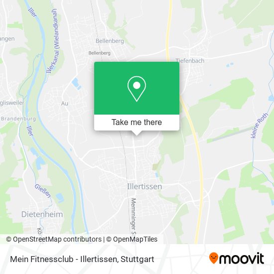 Mein Fitnessclub - Illertissen map