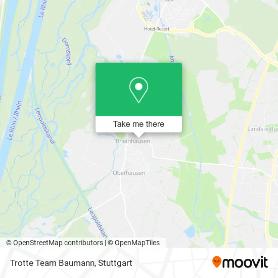 Карта Trotte Team Baumann