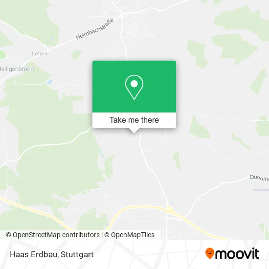 Haas Erdbau map