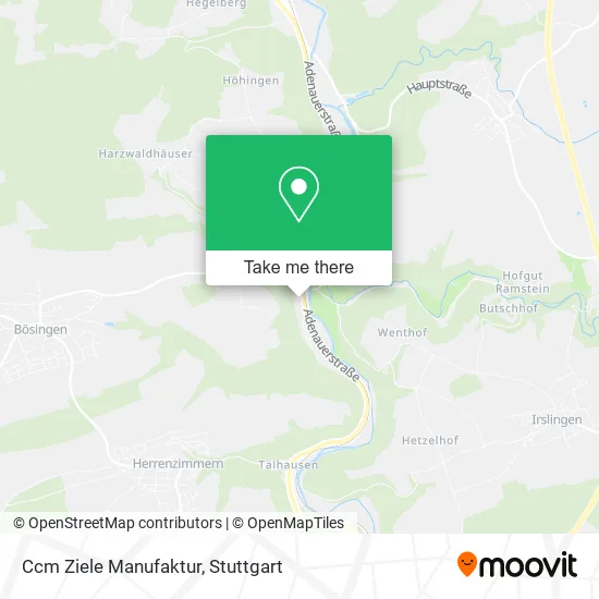 Карта Ccm Ziele Manufaktur