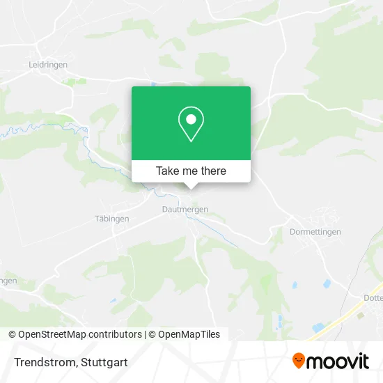 Trendstrom map