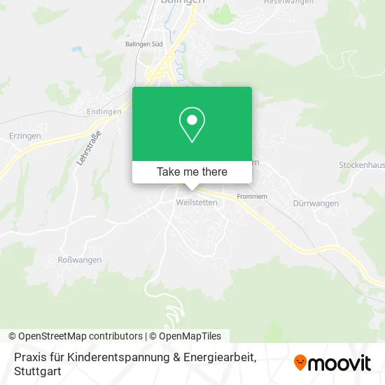 Карта Praxis für Kinderentspannung & Energiearbeit