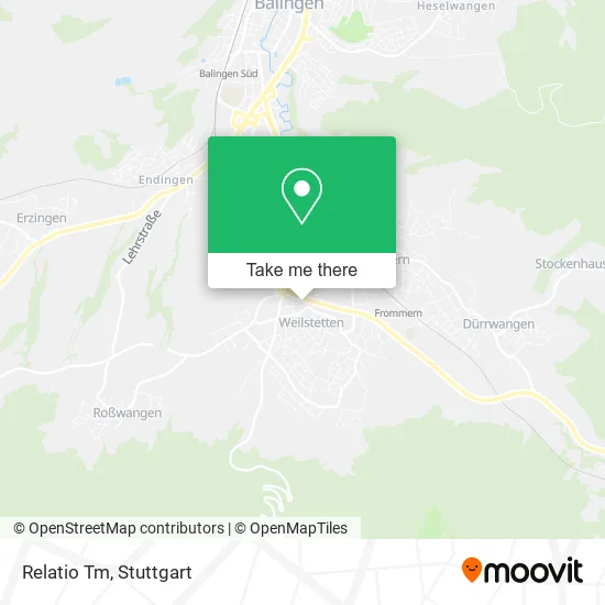 Карта Relatio Tm