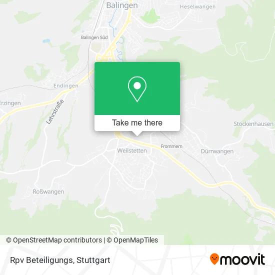 Карта Rpv Beteiligungs
