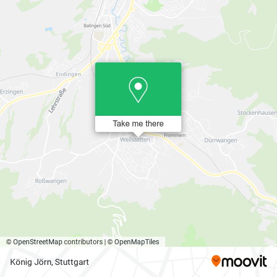 König Jörn map