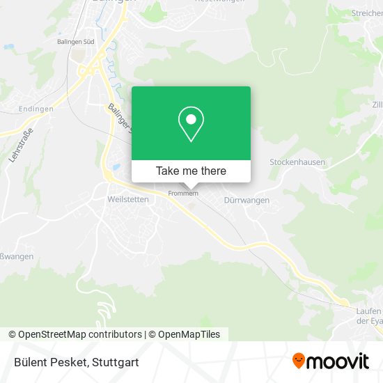 Карта Bülent Pesket