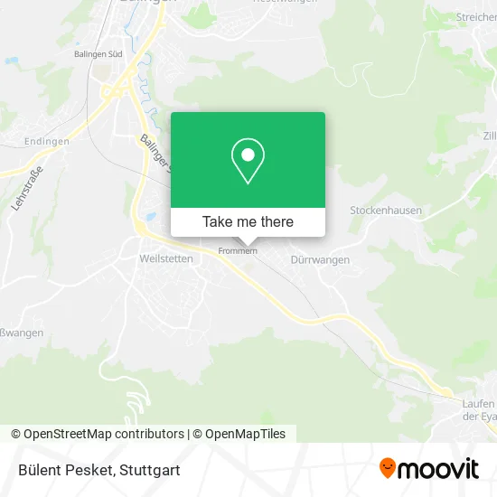 Карта Bülent Pesket