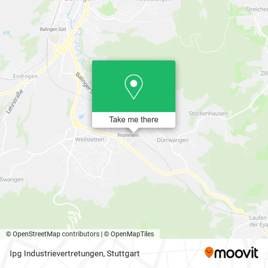 Карта Ipg Industrievertretungen