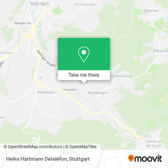 Карта Heike Hartmann Detelefon