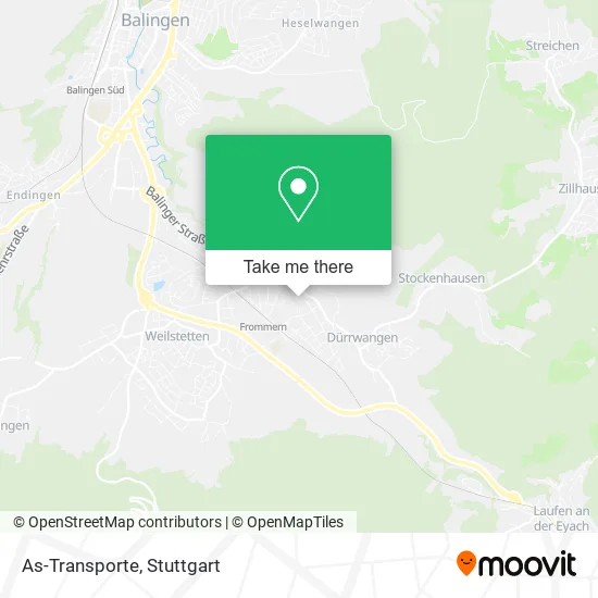 Карта As-Transporte