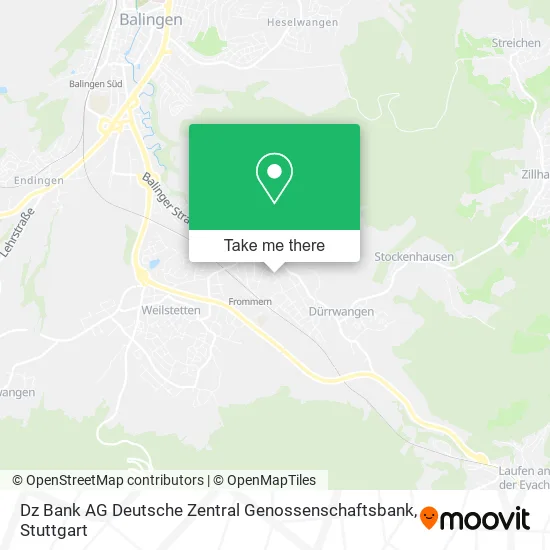 Карта Dz Bank AG Deutsche Zentral Genossenschaftsbank