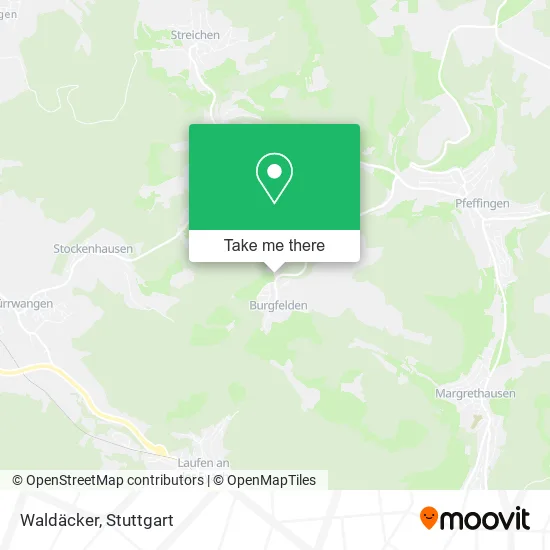 Карта Waldäcker