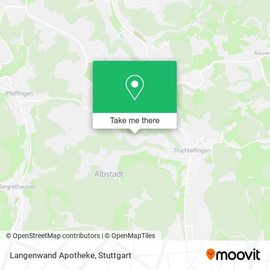 Langenwand Apotheke map