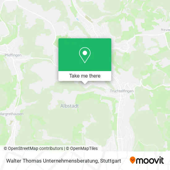 Карта Walter Thomas Unternehmensberatung