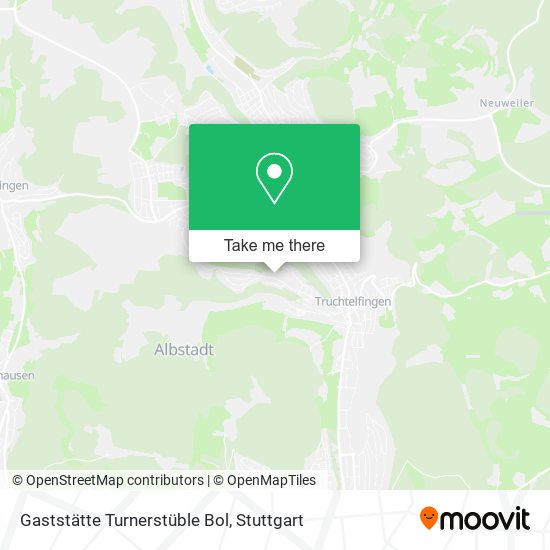 Карта Gaststätte Turnerstüble Bol