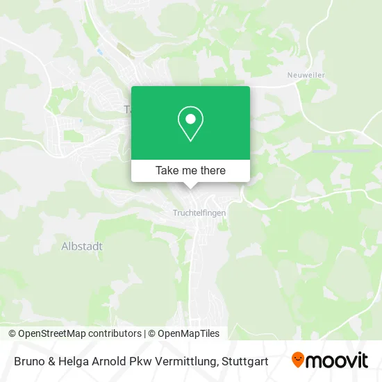 Карта Bruno & Helga Arnold Pkw Vermittlung