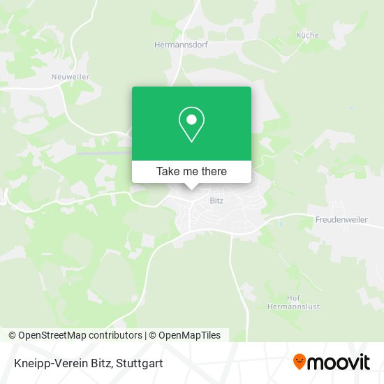 Карта Kneipp-Verein Bitz