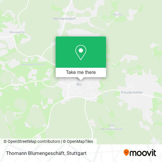 Thomann Blumengeschäft map