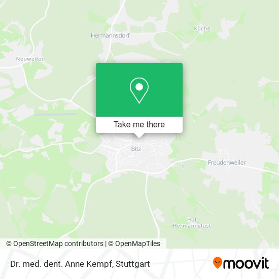 Dr. med. dent. Anne Kempf map