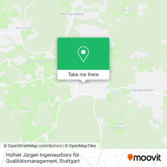 Hüfner Jürgen Ingenieurbüro für Qualitätsmanagement map
