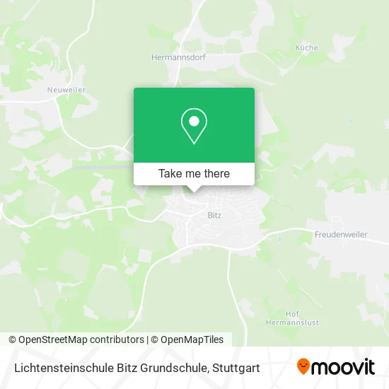 Карта Lichtensteinschule Bitz Grundschule