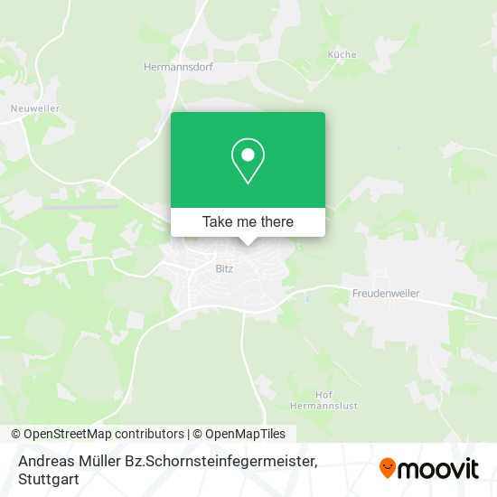 Карта Andreas Müller Bz.Schornsteinfegermeister