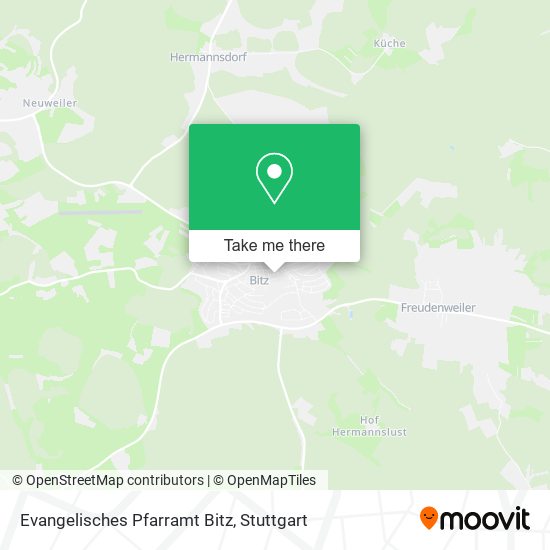 Evangelisches Pfarramt Bitz map